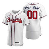 Atlanta Braves Customized Nike White 2020 Stitched MLB Flex Base Jersey,baseball caps,new era cap wholesale,wholesale hats